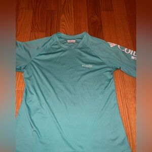 Columbia Teal Performance Shirt